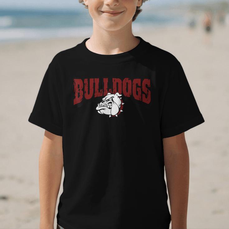Bulldogs Back To School Spirit M Graphic Kid T-Shirt