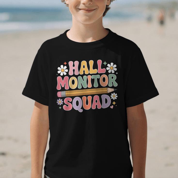 Campus School Hall Monitor Squad Patrol Back To School Graphic Kid T-Shirt