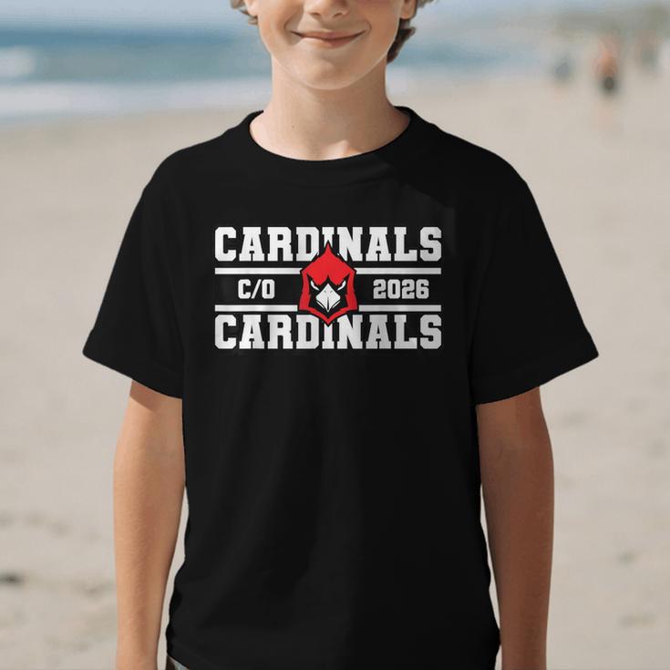 Cardinals Class Of 2026 Back To School Spirit RB Graphic Kid T-Shirt