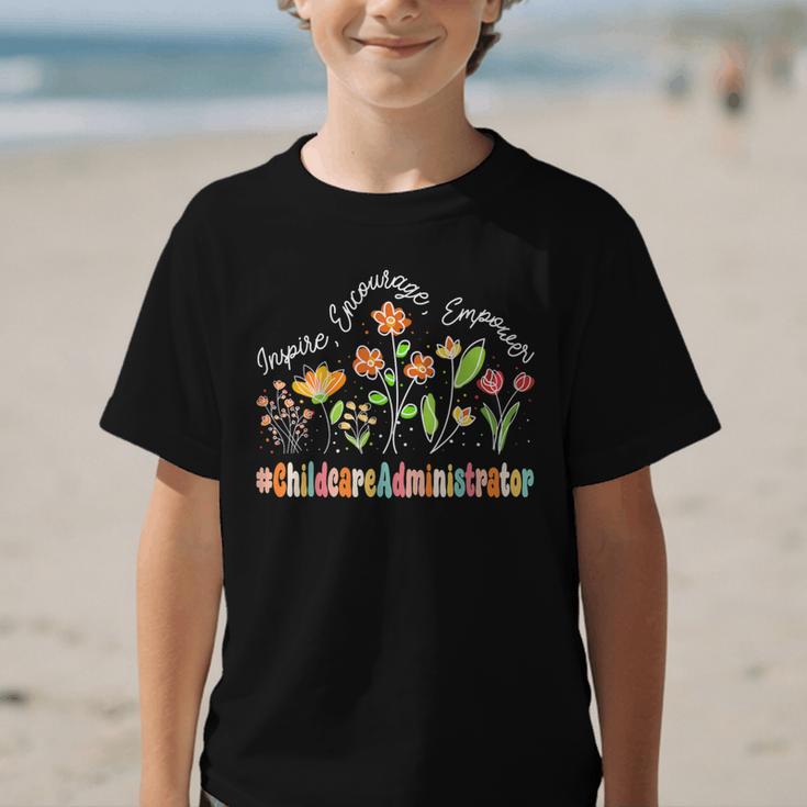 Childcare Administrator Appreciation Week Back To School Graphic Kid T-Shirt Childcare Administrator Appreciation Week Back To School Graphic Kid T-Shirt