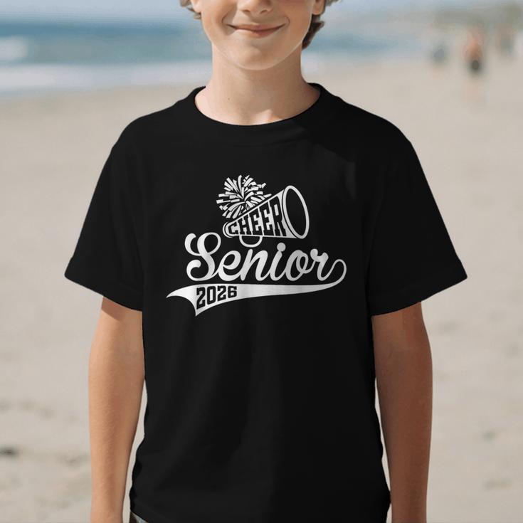 Class Of 2026 Senior Year Cheer Back To School Cheerleader Graphic Kid T-Shirt Class Of 2026 Senior Year Cheer Back To School Cheerleader Graphic Kid T-Shirt
