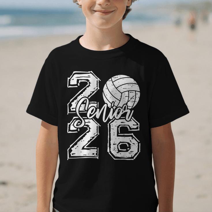 Class Of 2026 Volleyball Senior 2026 Back To School Graphic Kid T-Shirt