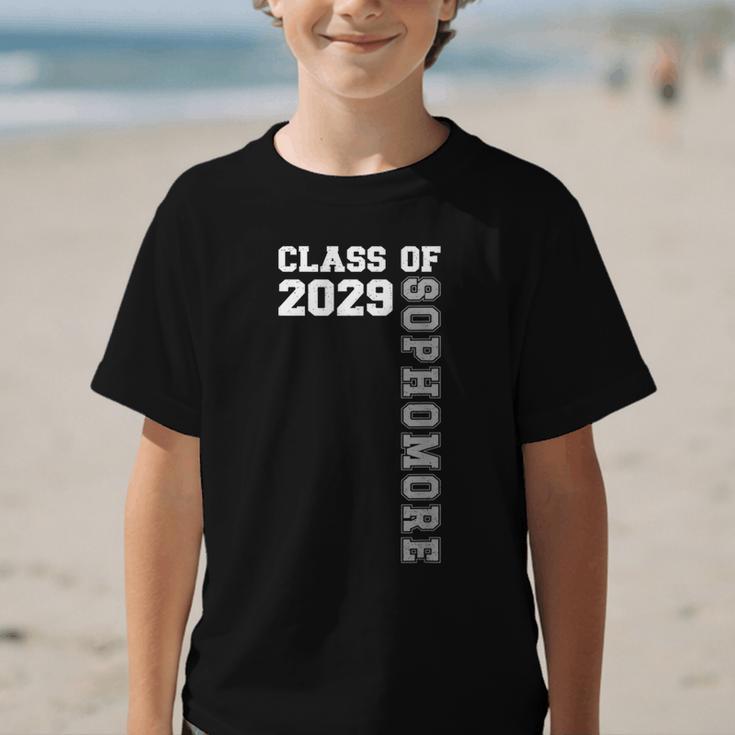Class Of 2029 Sophomore 2029 Back To School Graphic Kid T-Shirt Class Of 2029 Sophomore 2029 Back To School Graphic Kid T-Shirt