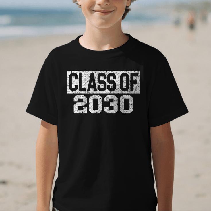 Class Of 2030 Back To School Graduation Senior Graphic Kid T-Shirt