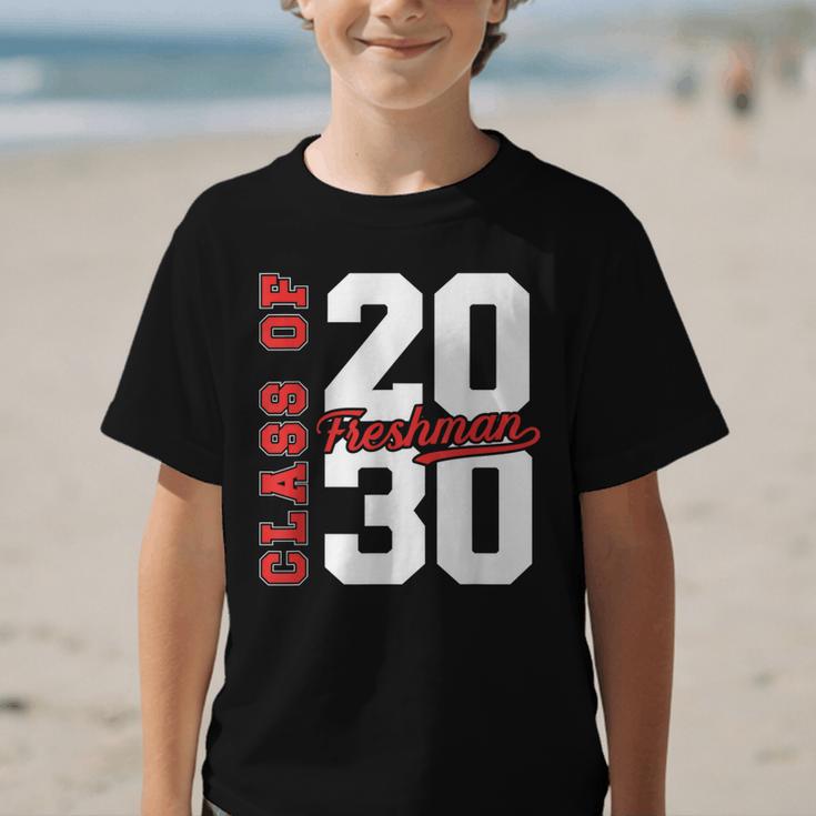 Class Of 2030 Freshman 2030 Back To School Graphic Kid T-Shirt