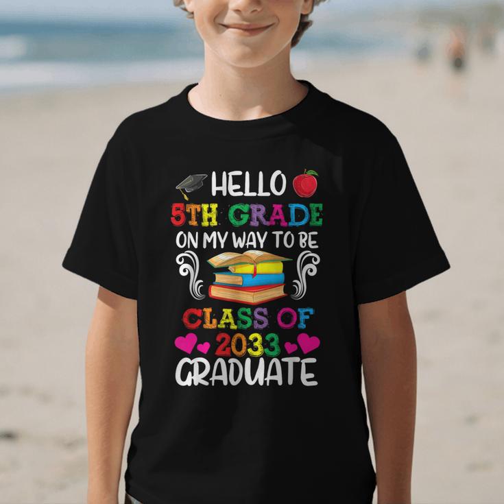 Class Of 2033 For Kids Back To School 5th Grade Graphic Kid T-Shirt