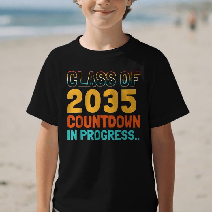 Class Of 2035 Countdown In Progress Fun Back To School Retro Graphic Kid T-Shirt Class Of 2035 Countdown In Progress Fun Back To School Retro Graphic Kid T-Shirt