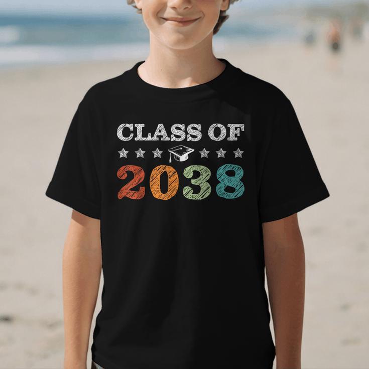 Class Of 2038 Grow With Me First Day School Back To School Graphic Kid T-Shirt