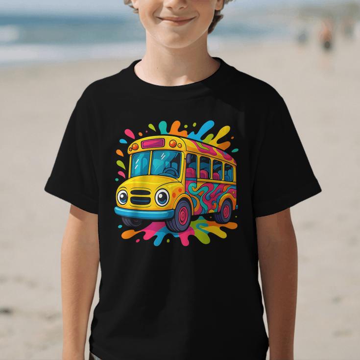 Colorful School Bus Driver Back To School Men Women Kids Graphic Kid T-Shirt Colorful School Bus Driver Back To School Men Women Kids Graphic Kid T-Shirt