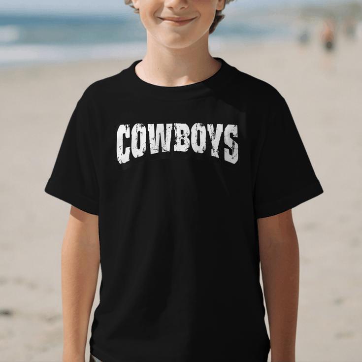 Cowboys Back To School Spirit Graphic Kid T-Shirt Cowboys Back To School Spirit Graphic Kid T-Shirt