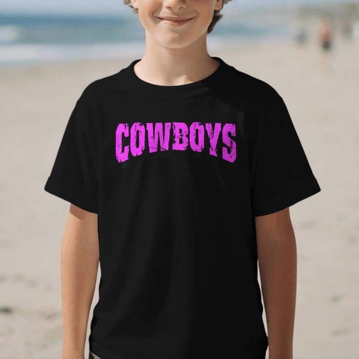 Cowboys Back To School Spirit Pk Graphic Kid T-Shirt Cowboys Back To School Spirit Pk Graphic Kid T-Shirt