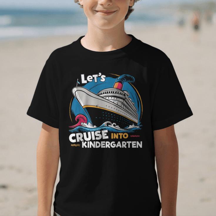 Cruise Ship Kindergarten Back To School Boys Girls Kids Graphic Kid T-Shirt Cruise Ship Kindergarten Back To School Boys Girls Kids Graphic Kid T-Shirt