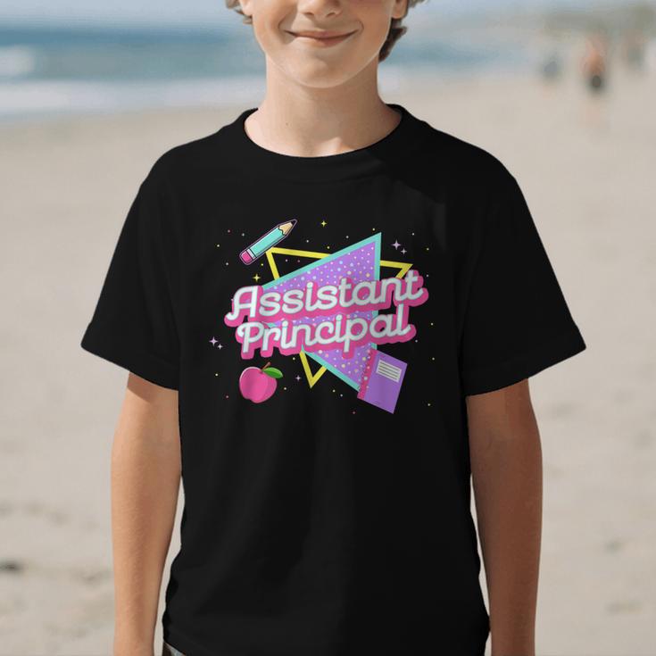 Cute Assistant Principal Shirt 80's 90's Back To School Graphic Kid T-Shirt Cute Assistant Principal Shirt 80's 90's Back To School Graphic Kid T-Shirt