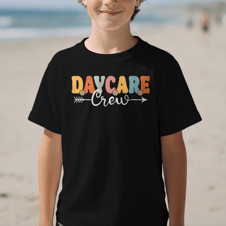 Daycare Crew Back To School Childcare Provider Graphic Kid T-Shirt Daycare Crew Back To School Childcare Provider Graphic Kid T-Shirt
