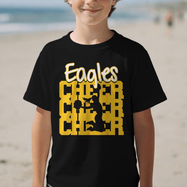 Eagles Cheer Back To School Cheerleading Spirit GY Graphic Kid T-Shirt Eagles Cheer Back To School Cheerleading Spirit GY Graphic Kid T-Shirt