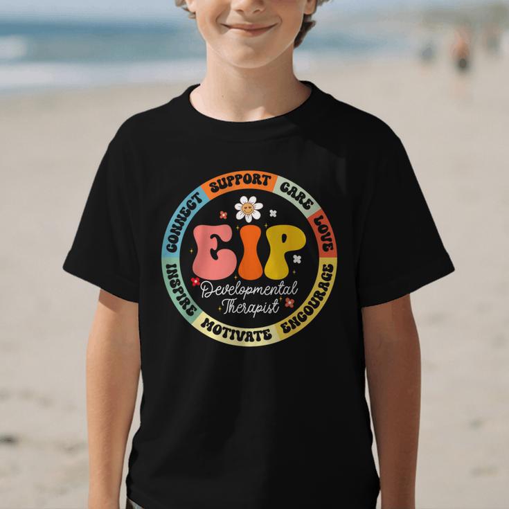 EIP Developmental Therapist Appreciation Week Back To School Graphic Kid T-Shirt