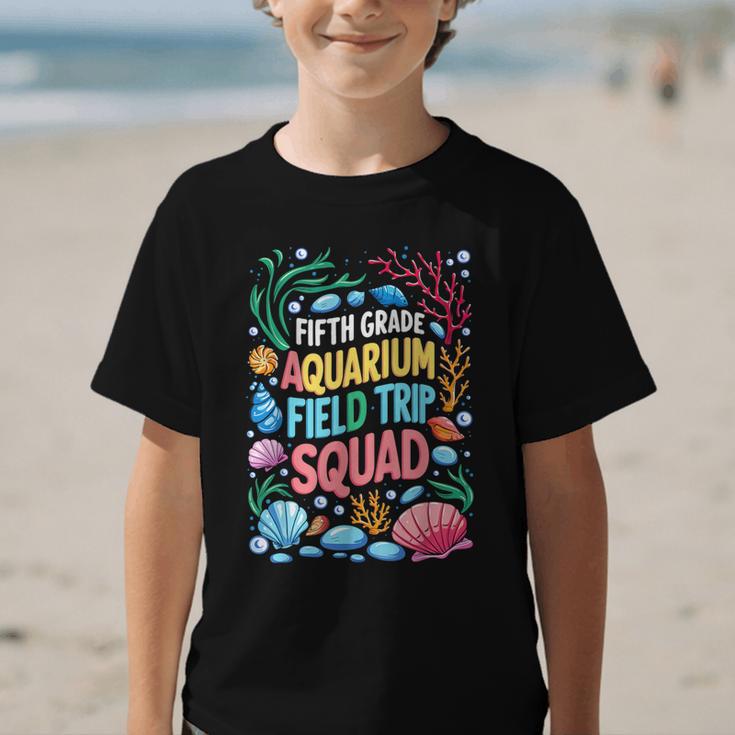 Fifth Grade Aquarium Trip Squad Matching Back To School Graphic Kid T-Shirt Fifth Grade Aquarium Trip Squad Matching Back To School Graphic Kid T-Shirt