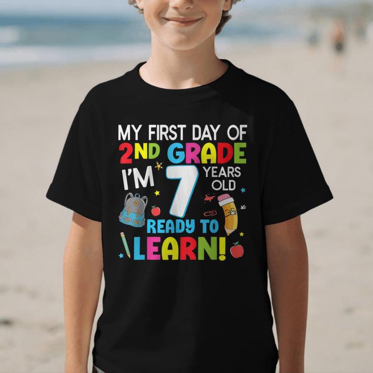 My First Day Of 2nd Grade Back To School 2nd Grade Girls Boy Graphic Kid T-Shirt My First Day Of 2nd Grade Back To School 2nd Grade Girls Boy Graphic Kid T-Shirt