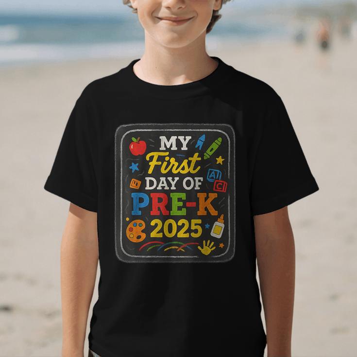 My First Day Of Pre-K 2025 Back To School Kids Graphic Kid T-Shirt