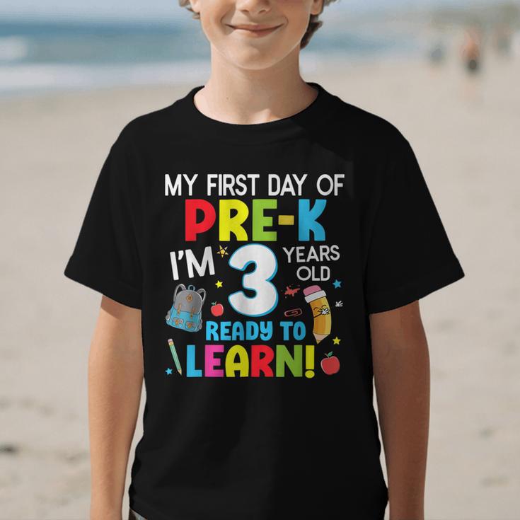 My First Day Of Pre-k Back To School Preschool Girls Boys Graphic Kid T-Shirt My First Day Of Pre-k Back To School Preschool Girls Boys Graphic Kid T-Shirt