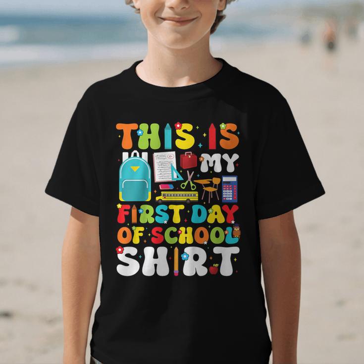 First Day Of School Shirt Boys Girls Back To School Graphic Kid T-Shirt First Day Of School Shirt Boys Girls Back To School Graphic Kid T-Shirt