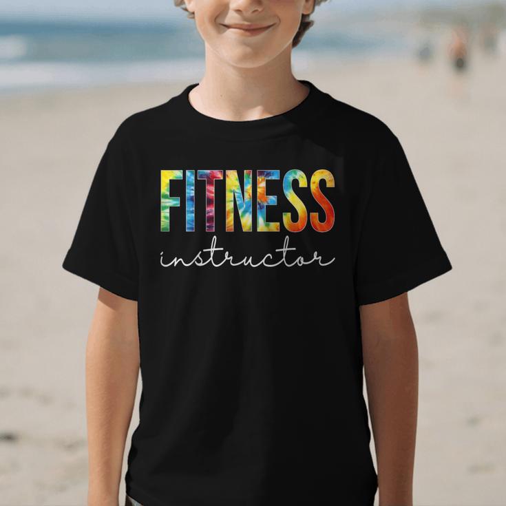 Fitness Instructor Tie Dye Back To School For Women For Work Graphic Kid T-Shirt Fitness Instructor Tie Dye Back To School For Women For Work Graphic Kid T-Shirt