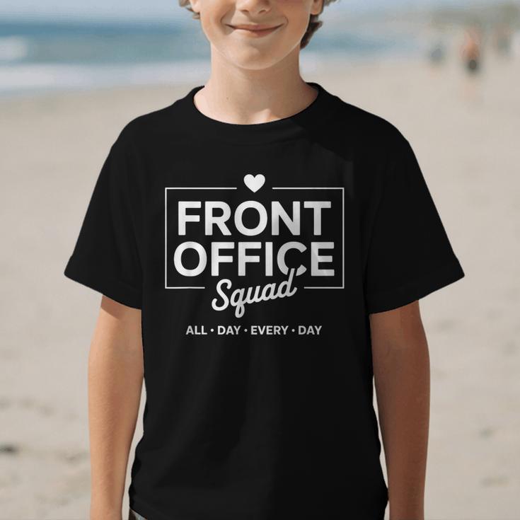 Front Office Squad Back To School Staff Appreciation Graphic Kid T-Shirt