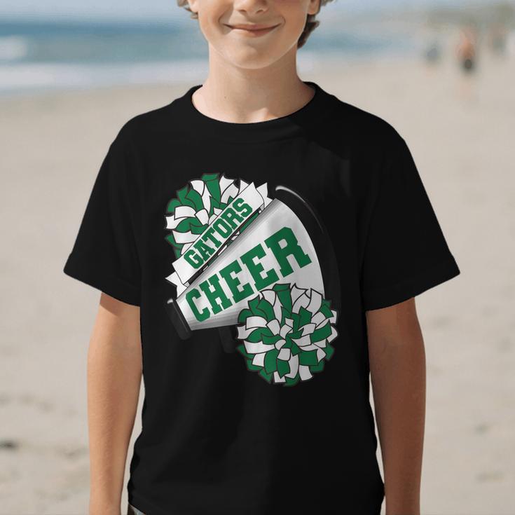 Gators Cheer Back To School Cheerleading Spirit G Graphic Kid T-Shirt Gators Cheer Back To School Cheerleading Spirit G Graphic Kid T-Shirt