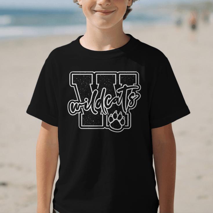 Go Cheer Wildcats High School Spirit Fan Team Back To School Graphic Kid T-Shirt Go Cheer Wildcats High School Spirit Fan Team Back To School Graphic Kid T-Shirt