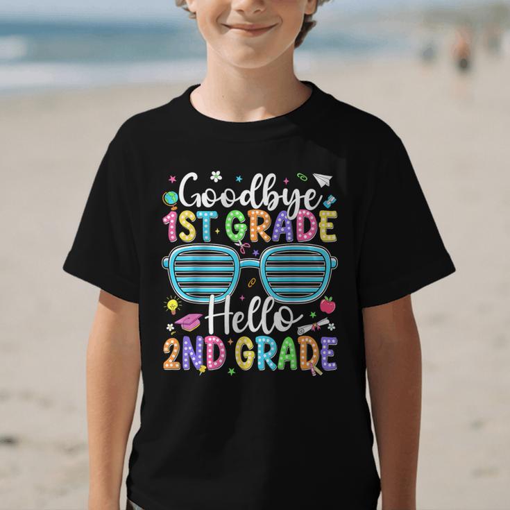 Goodbye 1st Grade Hello 2nd Grade Graduation Back To School Graphic Kid T-Shirt Goodbye 1st Grade Hello 2nd Grade Graduation Back To School Graphic Kid T-Shirt