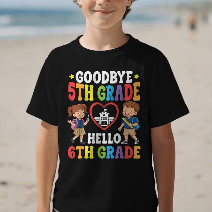 Goodbye 5th Grade Hello 6th Grade Graduate Back To School Graphic Kid T-Shirt Goodbye 5th Grade Hello 6th Grade Graduate Back To School Graphic Kid T-Shirt