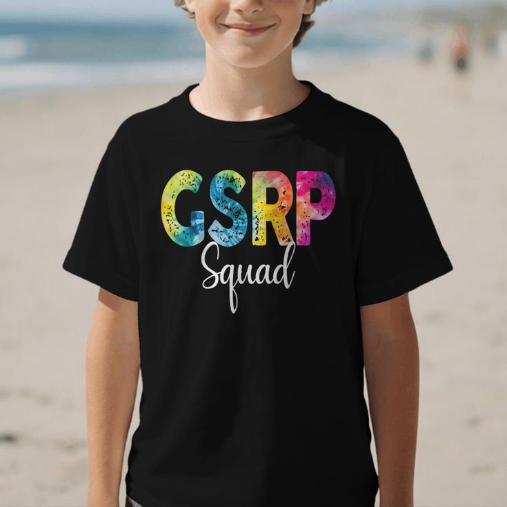 GSRP Squad Tie Dye Back To School Women Appreciation Graphic Kid T-Shirt GSRP Squad Tie Dye Back To School Women Appreciation Graphic Kid T-Shirt