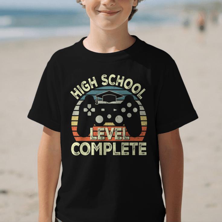 High School Level Unlocked Video Game Back To School Boys Graphic Kid T-Shirt High School Level Unlocked Video Game Back To School Boys Graphic Kid T-Shirt
