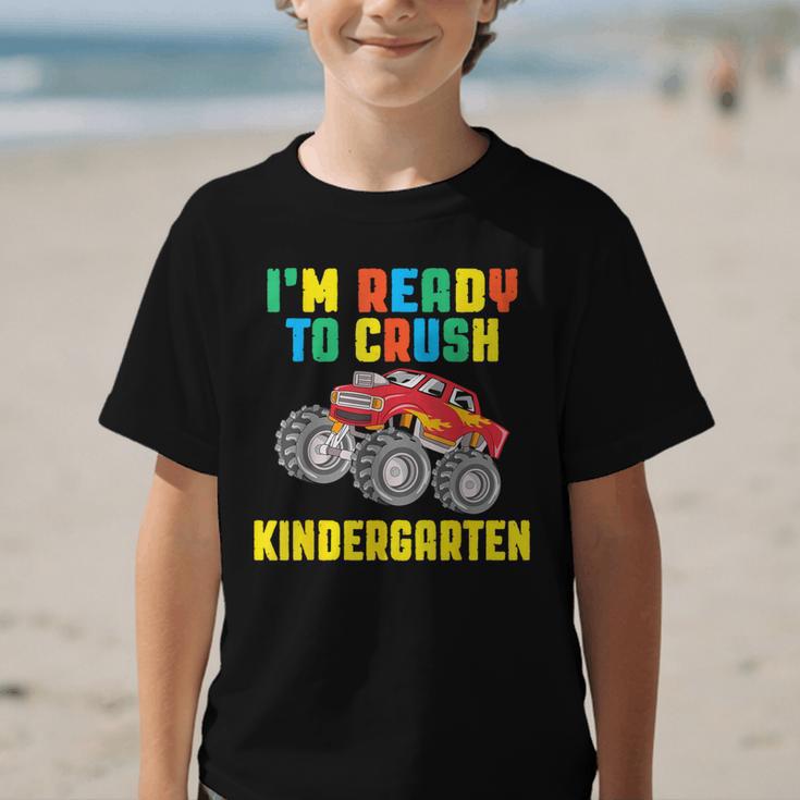 I'm Ready To Crush Kindergarten Dinosaur Back To School Boys Graphic Kid T-Shirt I'm Ready To Crush Kindergarten Dinosaur Back To School Boys Graphic Kid T-Shirt