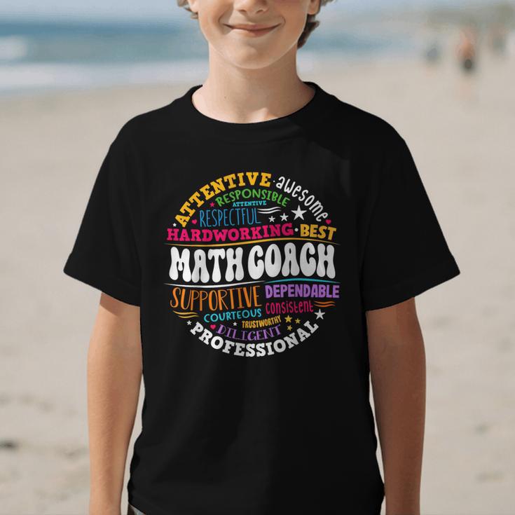Instructional Math Coach Crew Back To School Matching Group Graphic Kid T-Shirt Instructional Math Coach Crew Back To School Matching Group Graphic Kid T-Shirt