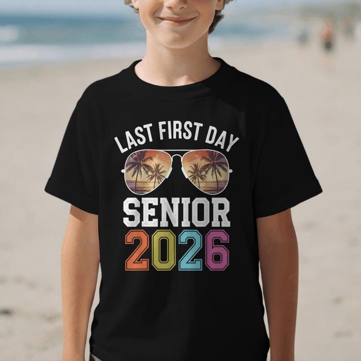 My Last First Day Class Of 2026 Senior Day Back To School Graphic Kid T-Shirt My Last First Day Class Of 2026 Senior Day Back To School Graphic Kid T-Shirt