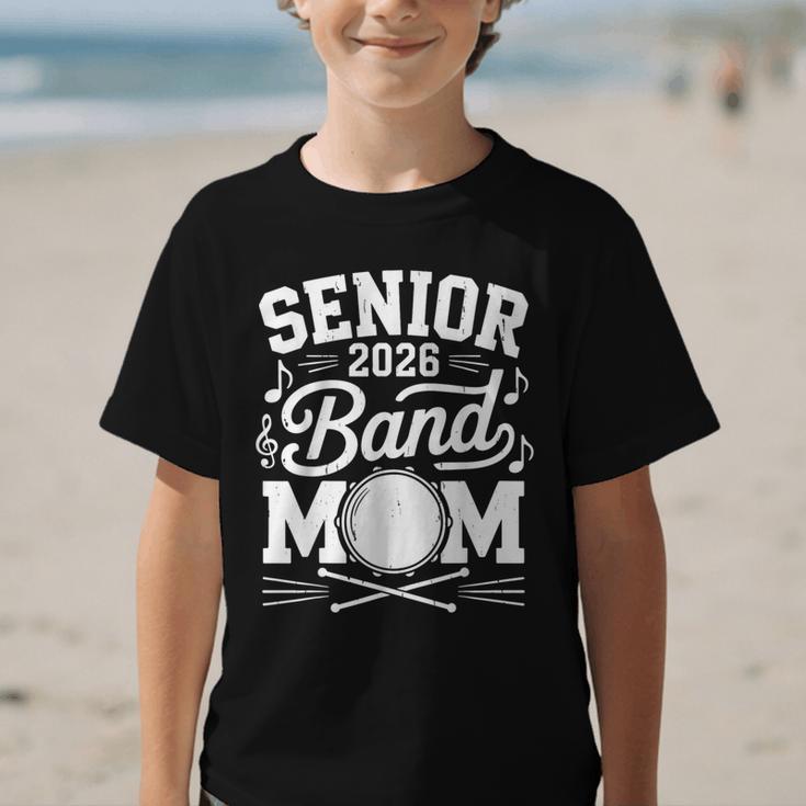 My Last First Day Senior 2026 Band Mom Back To School Retro Graphic Kid T-Shirt
