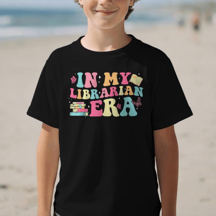 In My Librarian Era Last Day Of School Back To School Graphic Kid T-Shirt In My Librarian Era Last Day Of School Back To School Graphic Kid T-Shirt