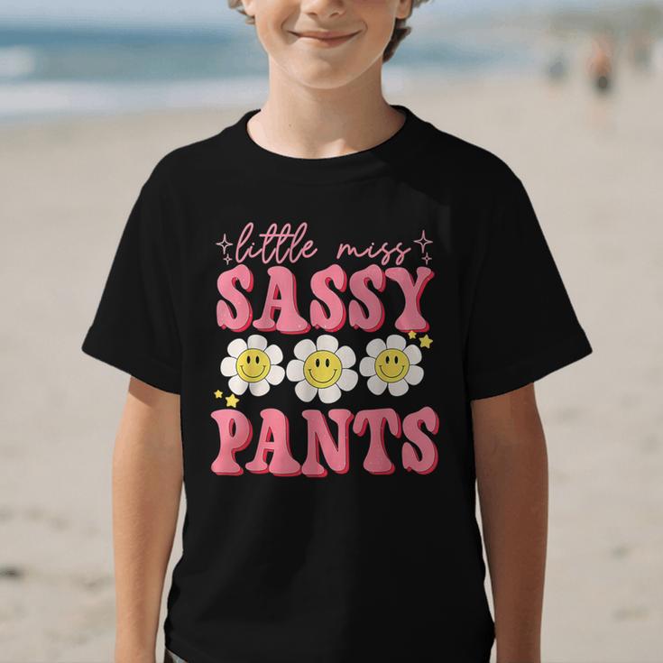 Little Miss Sassy Pants Back To School Girls Graphic Kid T-Shirt Little Miss Sassy Pants Back To School Girls Graphic Kid T-Shirt
