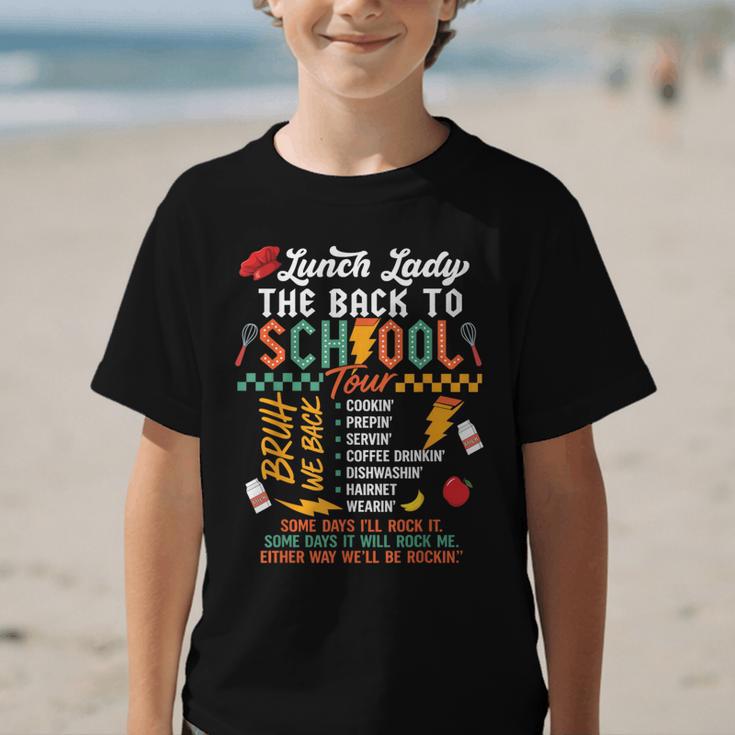 Lunch Lady Back To School Tour Graphic Kid T-Shirt Lunch Lady Back To School Tour Graphic Kid T-Shirt