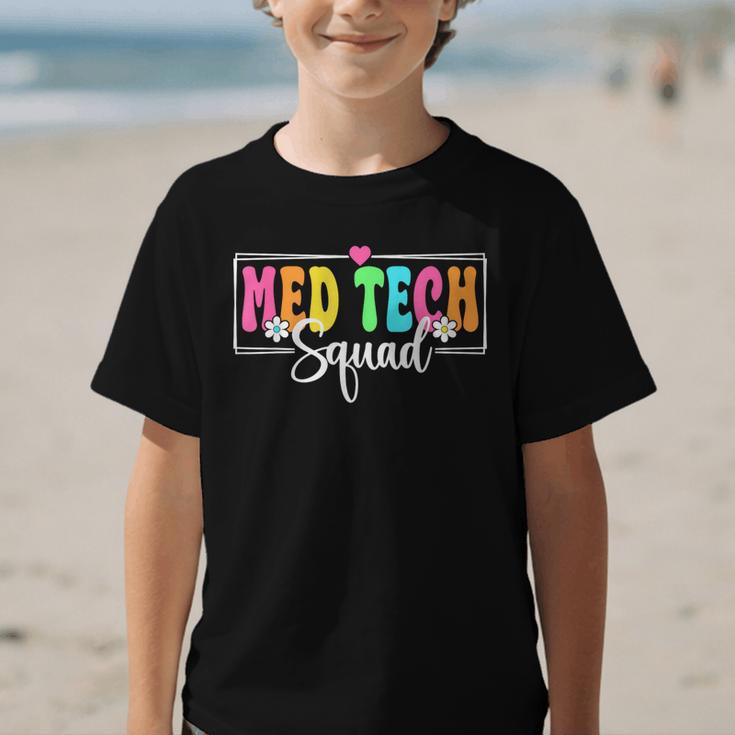 Med Tech Squad Back To School Med Technician Crew Graphic Kid T-Shirt Med Tech Squad Back To School Med Technician Crew Graphic Kid T-Shirt
