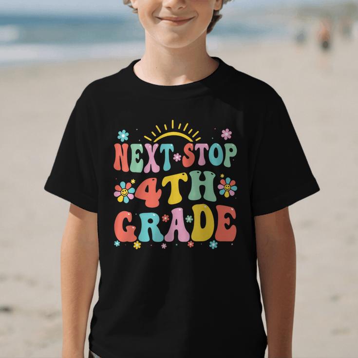 Next Stop 4th Grade Graduation To Forth Grade Back To School Graphic Kid T-Shirt Next Stop 4th Grade Graduation To Forth Grade Back To School Graphic Kid T-Shirt