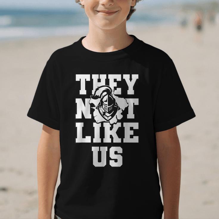Not Like Knights Back To School Spirit Graphic Kid T-Shirt