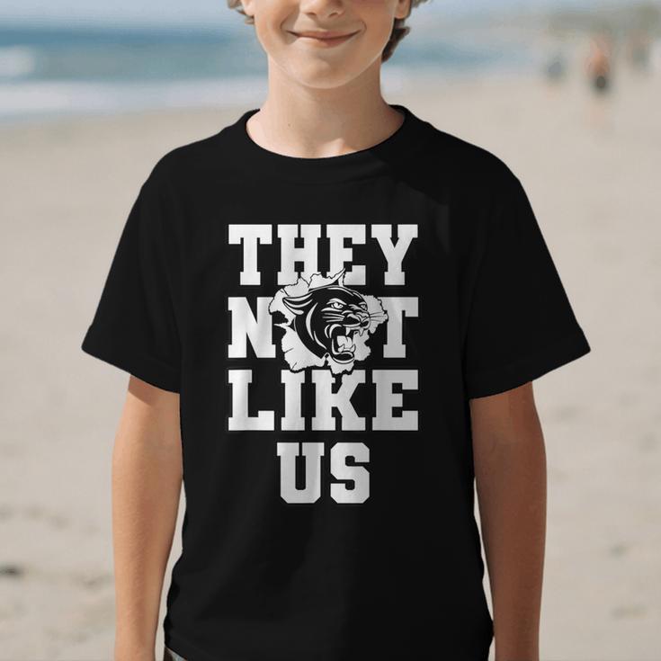 Not Like Panthers Back To School Spirit Graphic Kid T-Shirt Not Like Panthers Back To School Spirit Graphic Kid T-Shirt