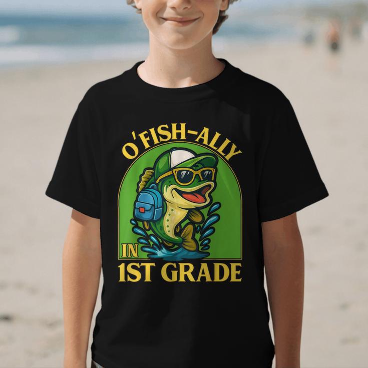 O-Fish-Ally In 1st Grade Back To School Fish Graphic Kid T-Shirt O-Fish-Ally In 1st Grade Back To School Fish Graphic Kid T-Shirt