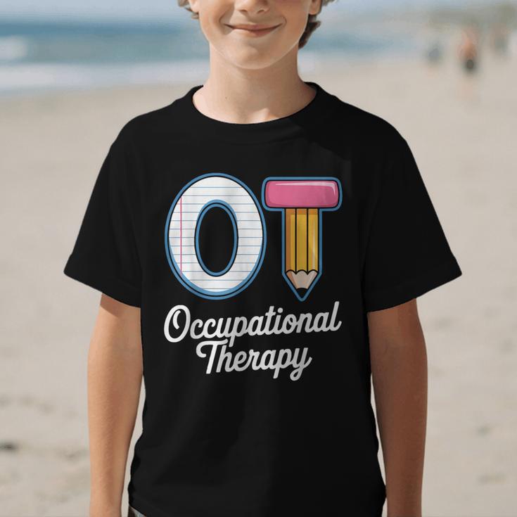 Occupational Therapy OT And COTA Back To School Graphic Kid T-Shirt Occupational Therapy OT And COTA Back To School Graphic Kid T-Shirt