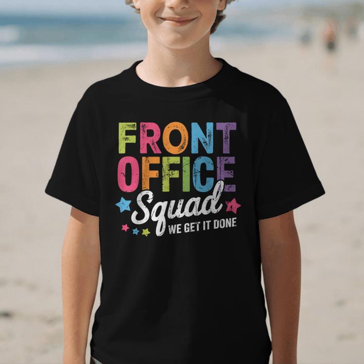 Office Squad We Get It Done Back To School Happy First Day Graphic Kid T-Shirt Office Squad We Get It Done Back To School Happy First Day Graphic Kid T-Shirt