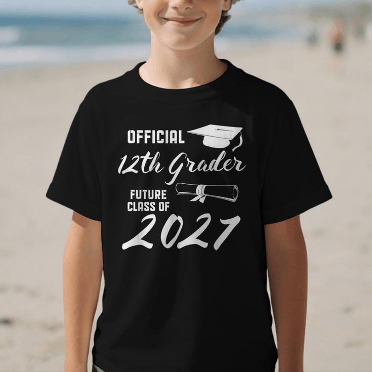 Official 12th Grader Future Class Of 2027 Back To School Graphic Kid T-Shirt Official 12th Grader Future Class Of 2027 Back To School Graphic Kid T-Shirt