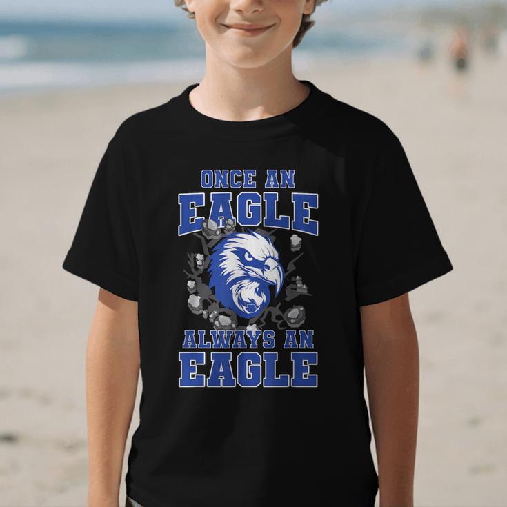 Once An Eagle Always An Eagle Back To School Spirit B Graphic Kid T-Shirt