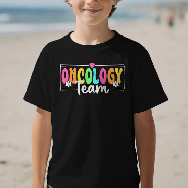 Oncology Team Nurse Back To School Nursing Nurse Squad Graphic Kid T-Shirt